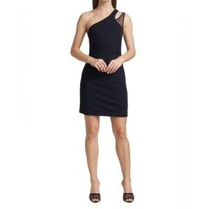 New‎ BAILEY 44 Romy One-Shoulder Mini dress in Black S